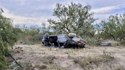 Texas Borderland Car Crash Leaves Three People Dead in Human Smuggling Attempt
