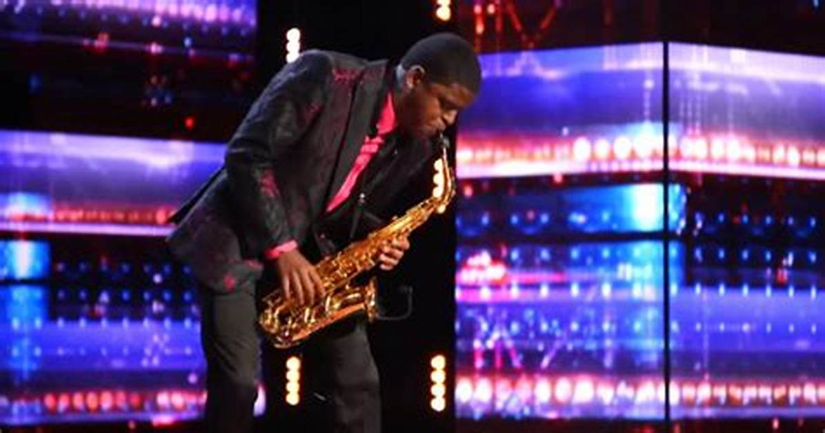 The 21-Year-Old Saxophonist Avery Dixon Won Golden Buzzer on Agt from Terry!
