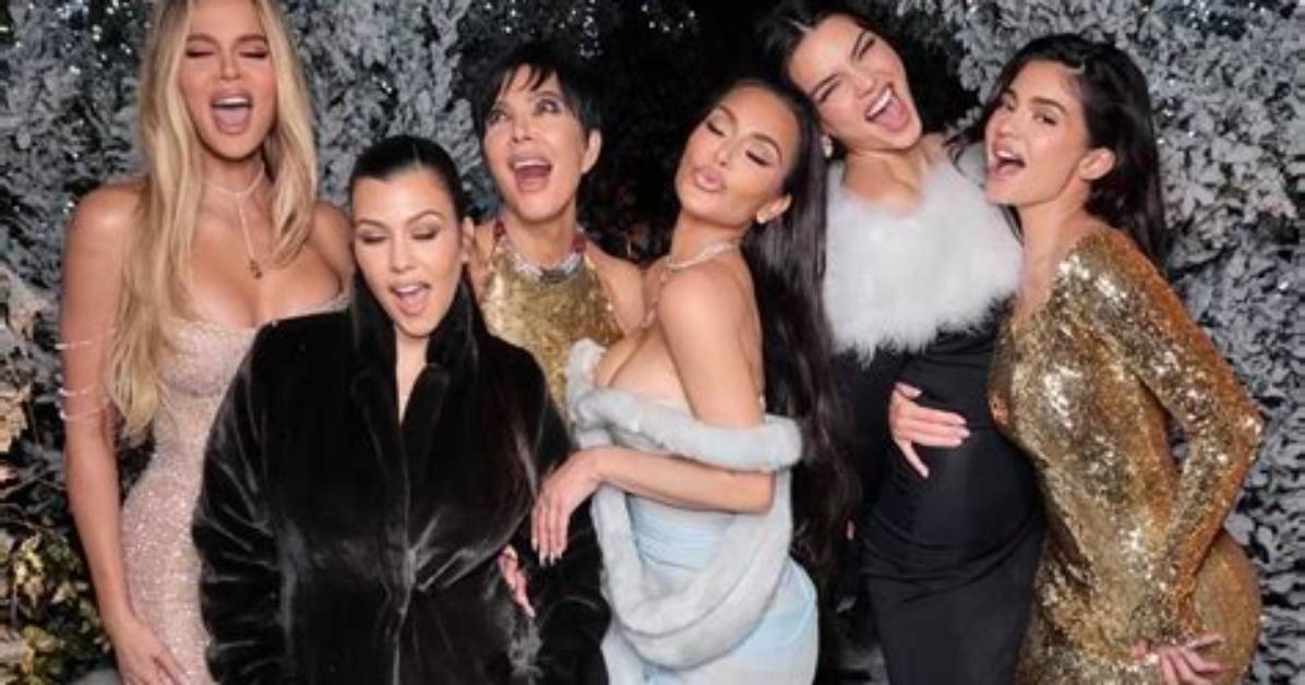 The Kardashian-Jenner Christmas Party Photos Are a Photoshopped Mess