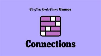 The Ny Times Game Connections Could Become as Popular as Wordle