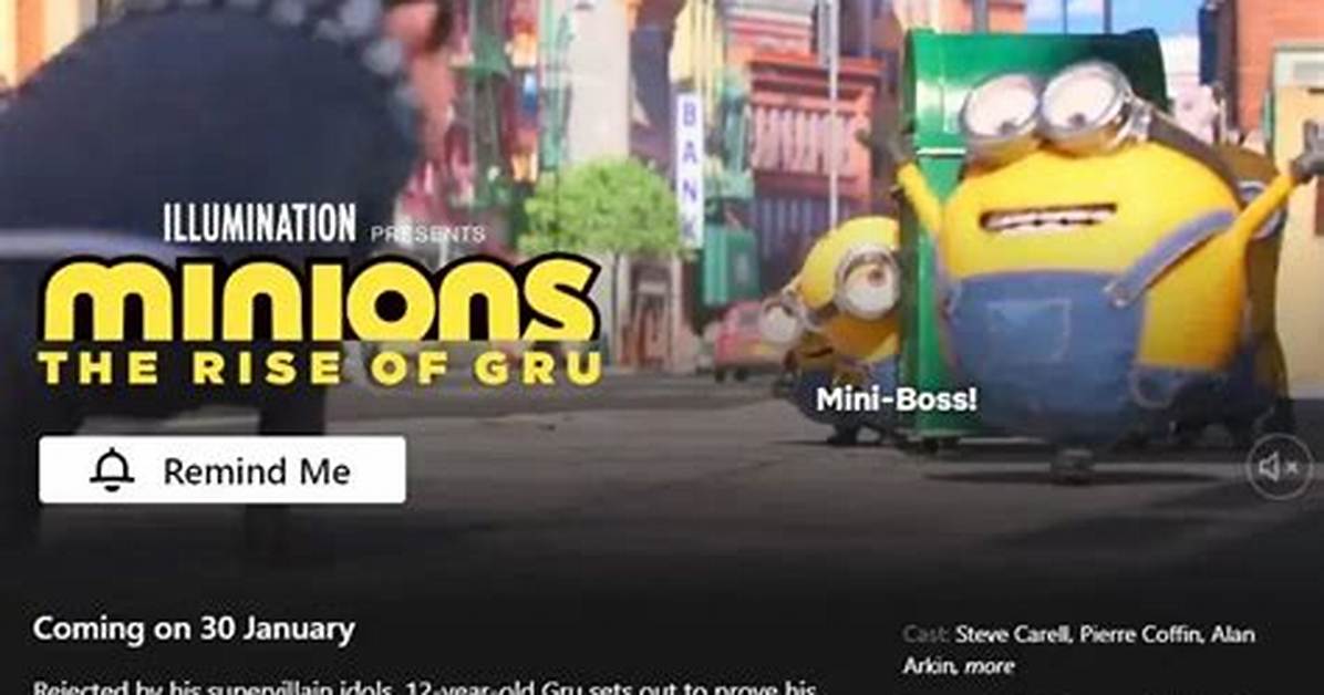 The Rise of Gru Available on Netflix? (Where to Stream)
