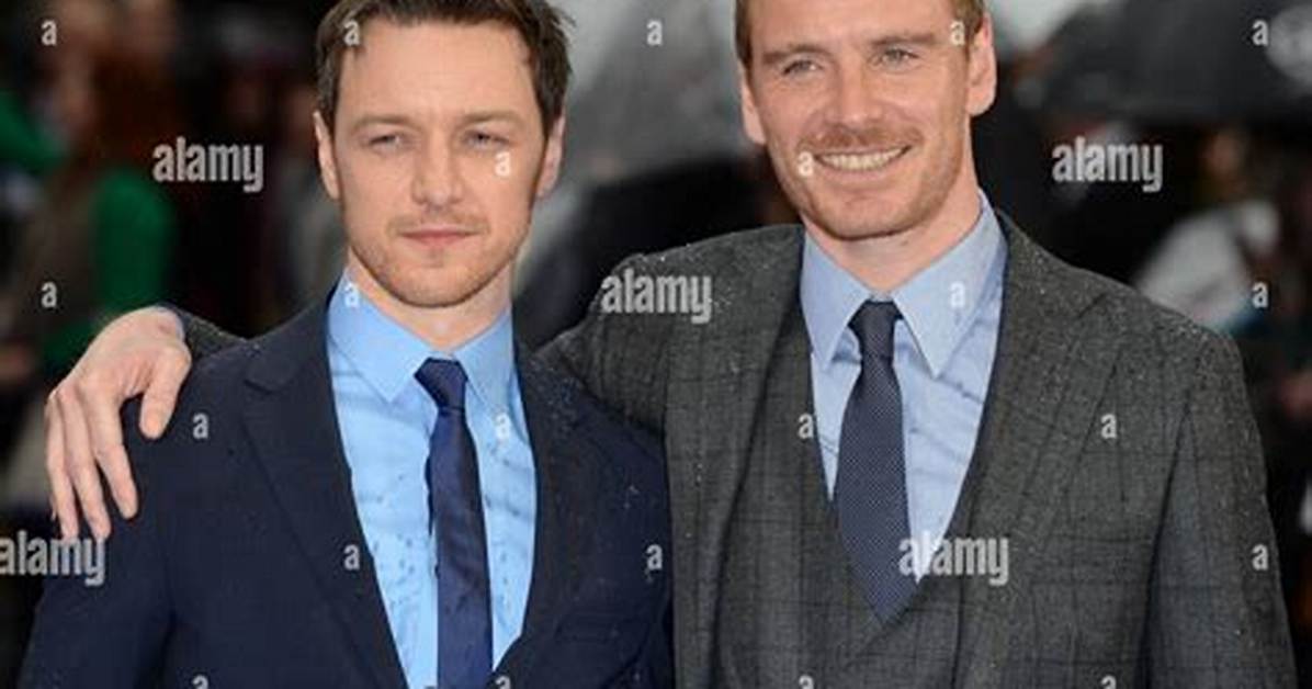 Thursday Bde: Michael Fassbender & James Mcavoy Step out in London