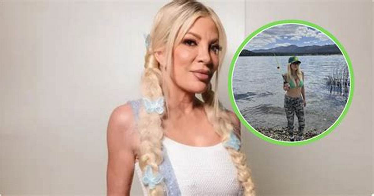 Tori Spelling Brags About Post-Baby Bikini Body