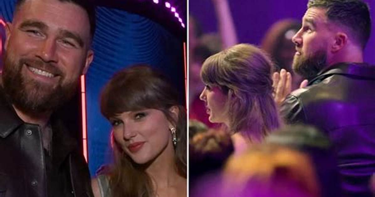 Travis Kelce Thanks Taylor for 'Traveling Across the World' in Adorable Super Bowl Moment