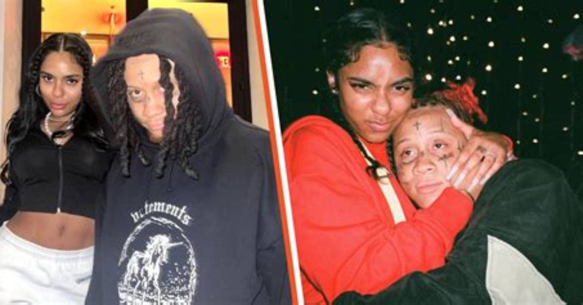 Trippie Redd and Girlfriend Skye Morales Were Grinch for Christmas