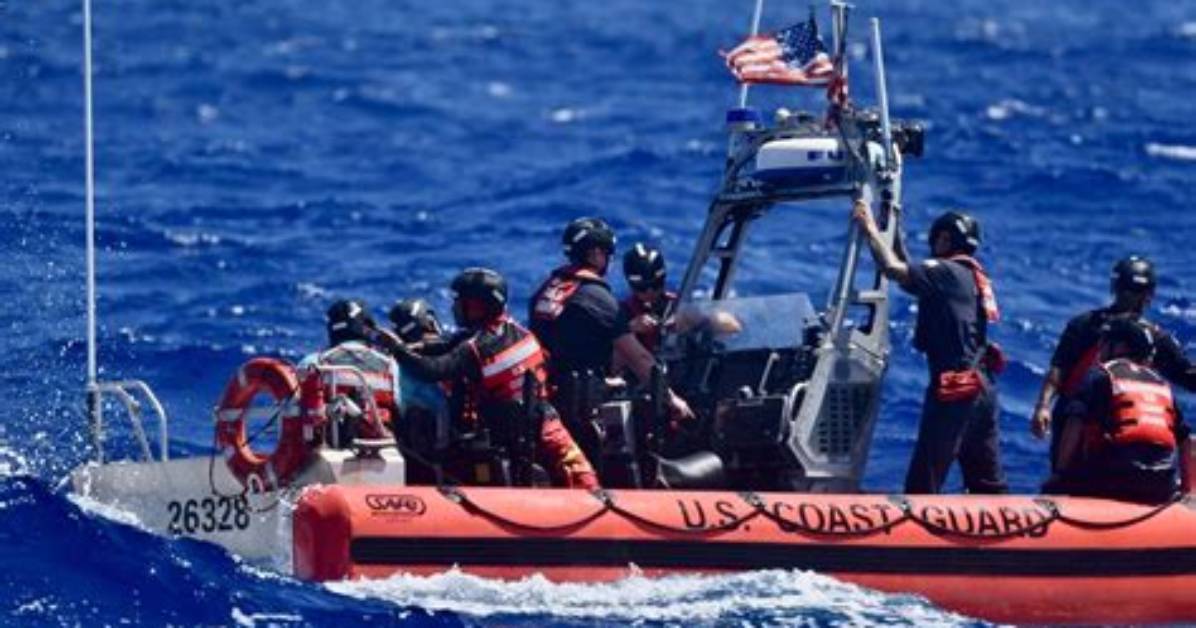 U. S. Coast Guard Saves 3 Men ‘Clinging’ to Hull of Capsized Boat off South Carolina Coast
