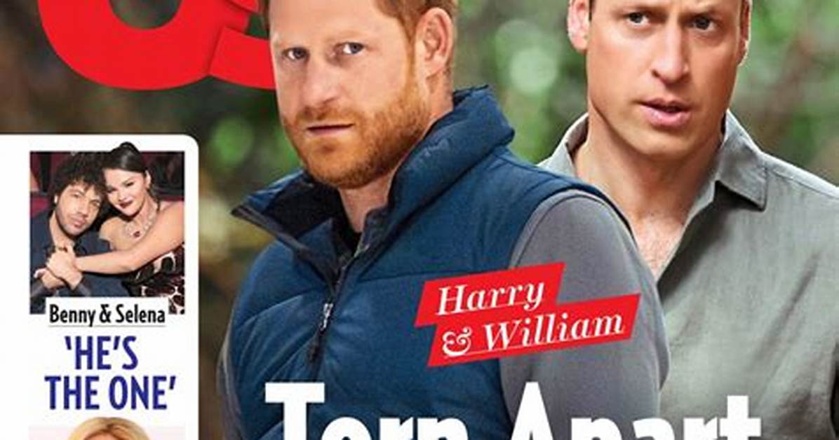 Us Weekly: Prince Harry & William Are Both ‘Open’ to Speaking Next Week