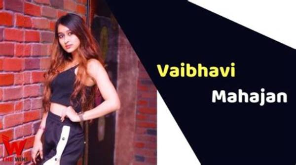 Vaibhavi Mahajan Height, Weight, Net Worth, Age, Birthday, Wikipedia, Who, Nationality, Biography