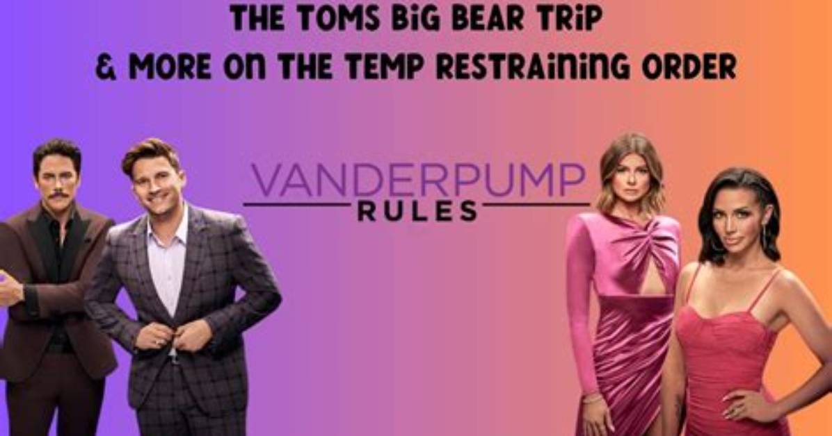 'Vanderpump Rules' Restraining Order Causes Conflict for Reunion Filming