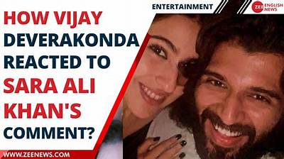 Vijay Deverakonda Reacts to Sara Ali Khan Revealing Her Crush on Him