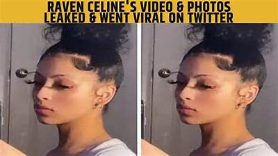 Viral Images and Videos of Raven Celine on Twitter, Reddit, Telegram, and Youtube