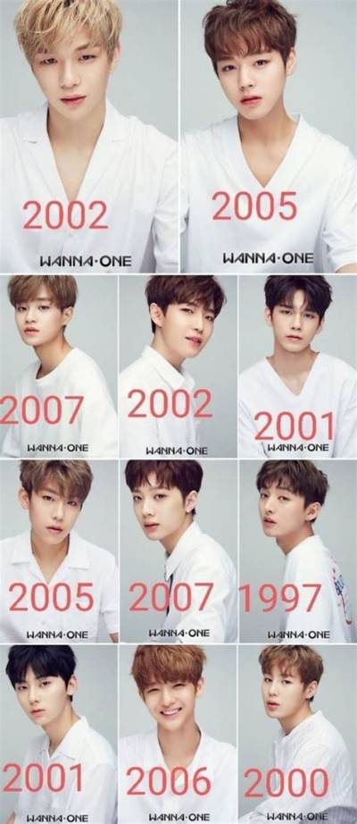 Wanna One - Members, Ages, Trivia