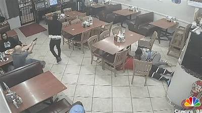 Watch: Video Shows Customer Fatally Shooting Robber at Southwest Houston Taqueria