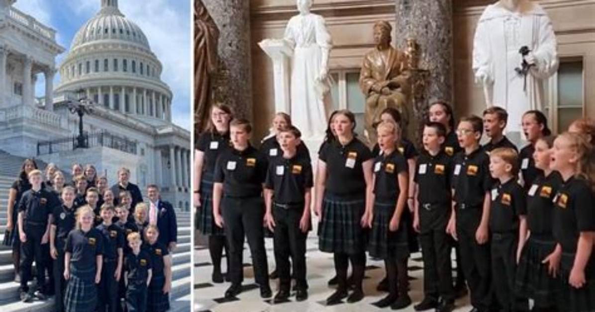 Were the South Carolina Children Stopped from Choir Singing National Anthem?