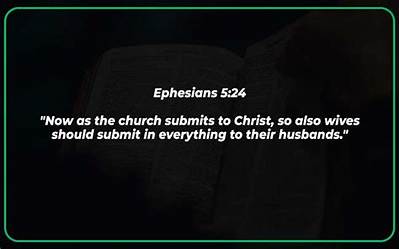 What Are Some Bible Verses About Submission?