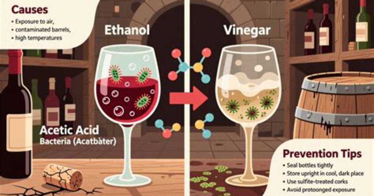 What Causes Wine to Taste Like Vinegar?