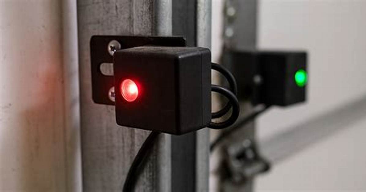 What Color Should Your Garage Door Sensors Be?