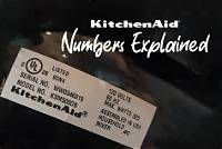 What Do Kitchenaid Model Numbers Mean?