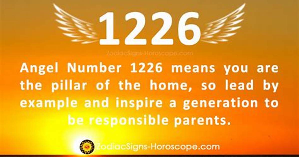 What Does 1226 Mean?