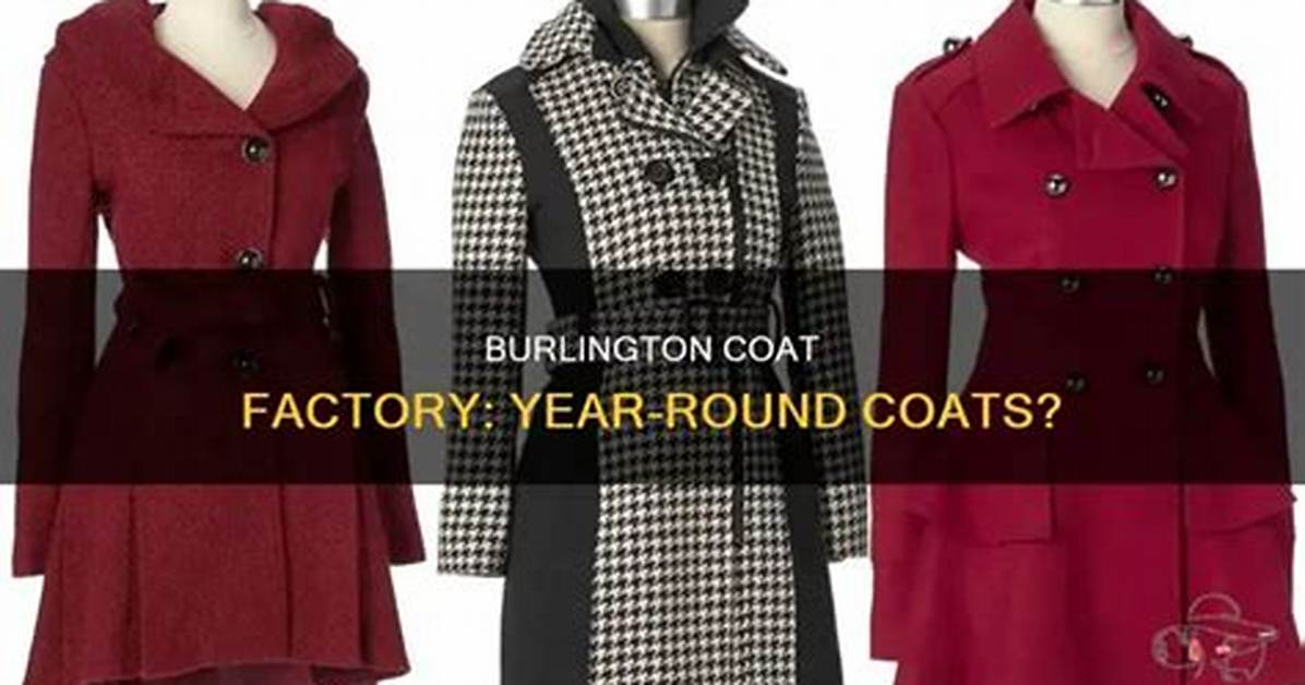 What Does Burlington Coat Factory Sell?
