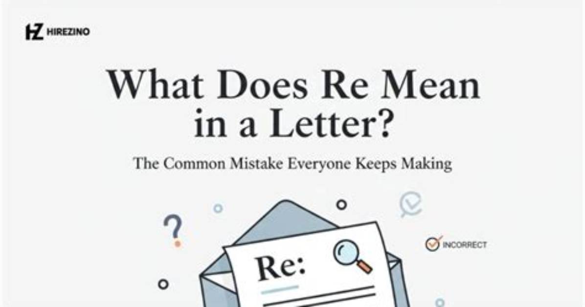 What Does Re & Re Mean?