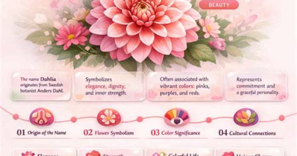 What Does the Name Dahlia Mean for a Girl?