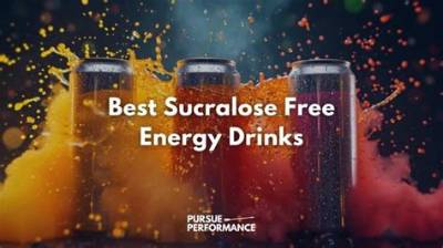 What Energy Drinks Have No Sucralose?