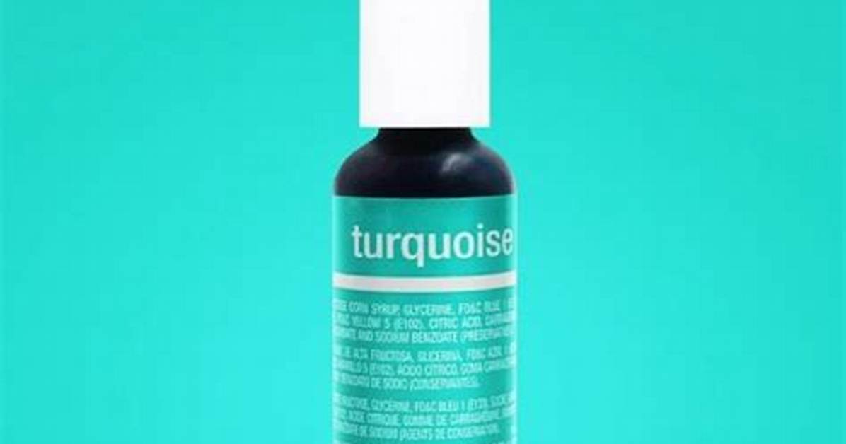 What Food Coloring Makes Turquoise?