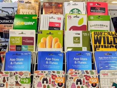 What Gift Cards Are Sold at Meijer?