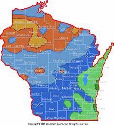 What Growing Zone Is Green Bay Wisconsin?