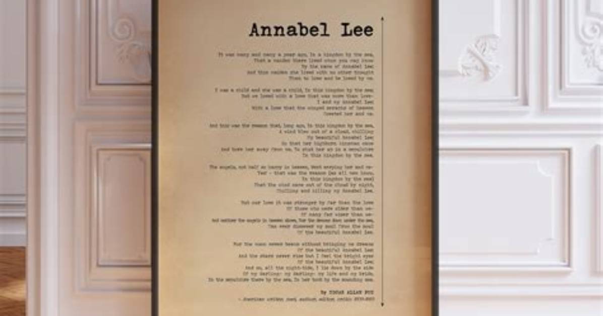 What Happened to Annabel Lee in the Fall of the House of Usher?