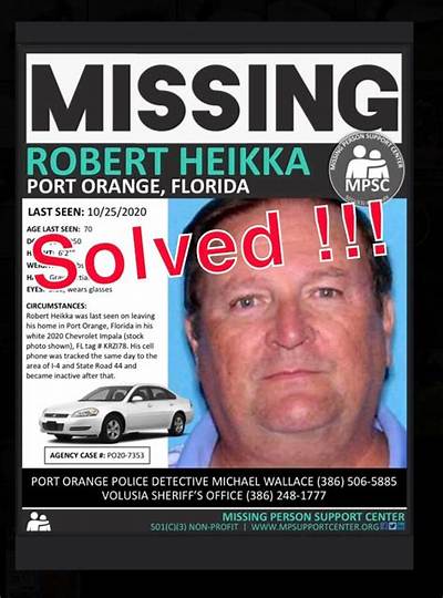 What Happened to Missing Teacher Robert Heikka? Port Orange Man’s Car Found in Canal with Body Inside