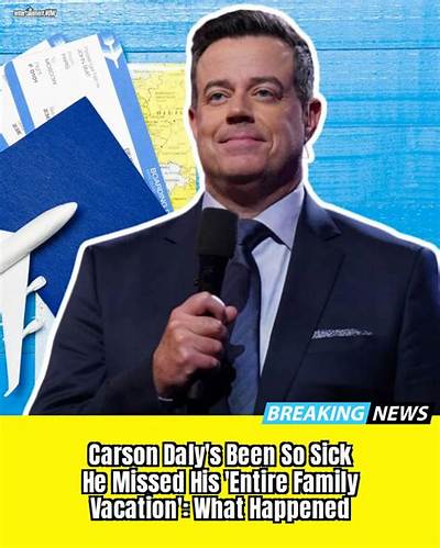 What Happened to Radio Host Carson Daly’s Eye? Here’s What We Know