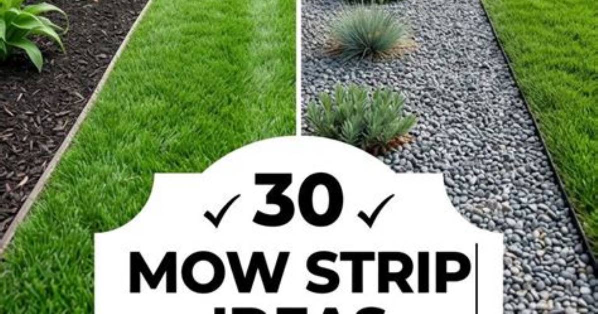 What Is a Mow Strip?