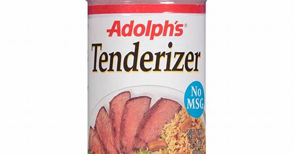 What Is Adolph’s Meat Tenderizer Made of?