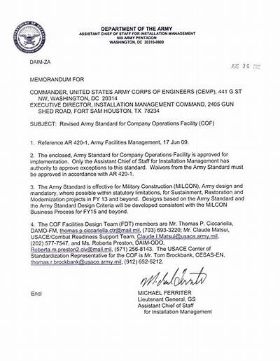 What Is Army Cof?