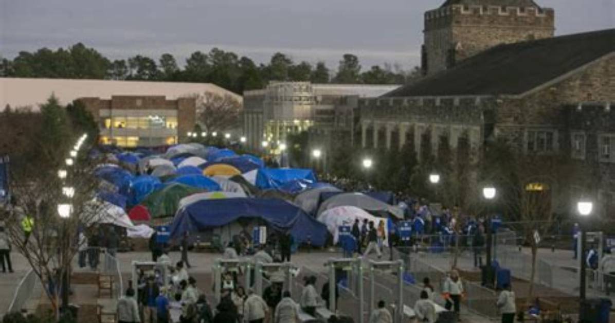 What Is Black Tenting at Duke?