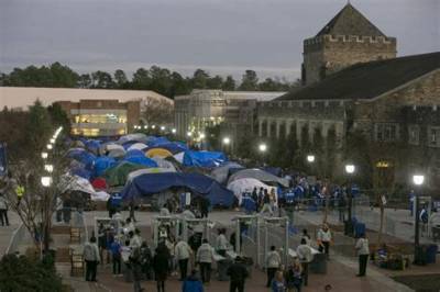 What Is Black Tenting at Duke?