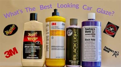What Is Car Glaze Used for?