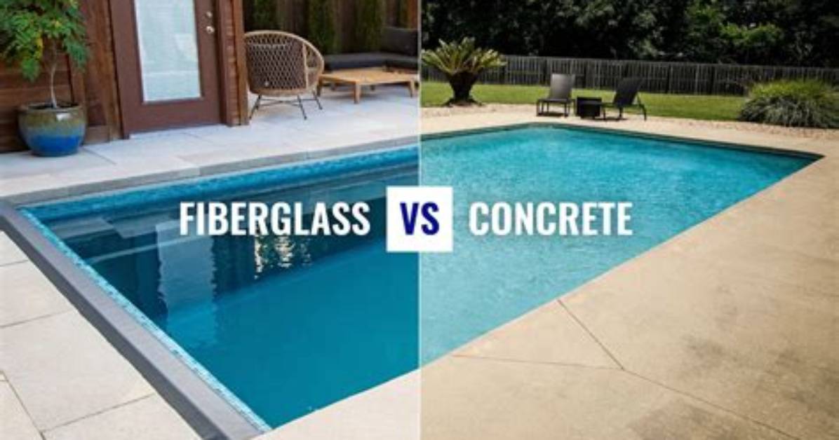 What Is Cheaper Fiberglass or Concrete Pool?