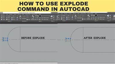 What Is Explode in Autocad?