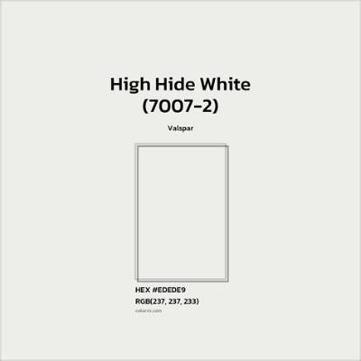 What Is High Hide White Paint?