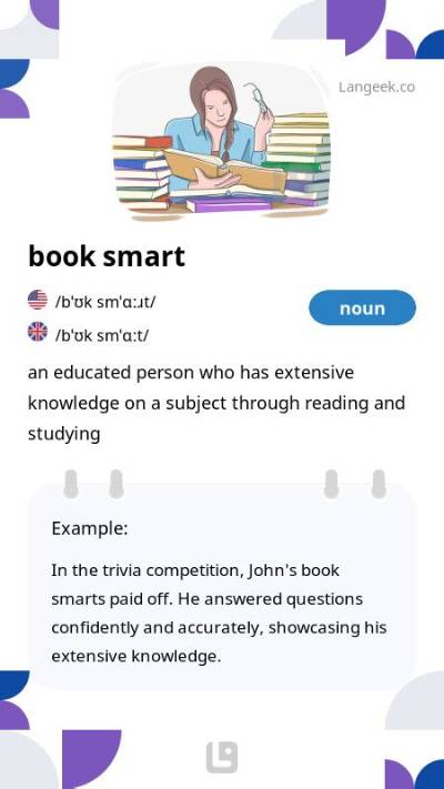 What Is the Definition of Book Smart?