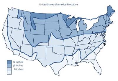 What Is the Frost Line in Ohio?