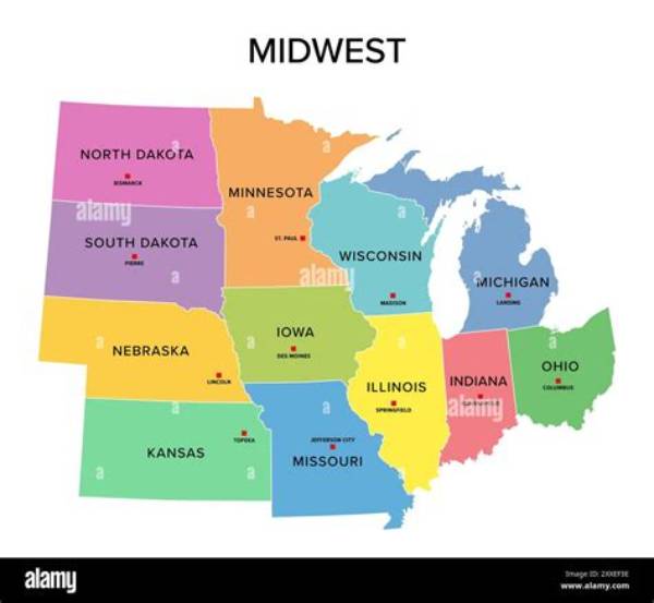 What Is the Midwest Region Nickname?
