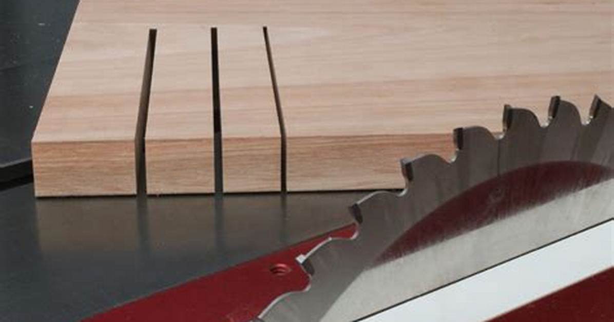 What Is the Saw Kerf?