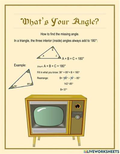 What Is Your Angle?