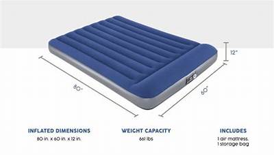 What Size Air Mattress Fits in a 4 Person Tent?