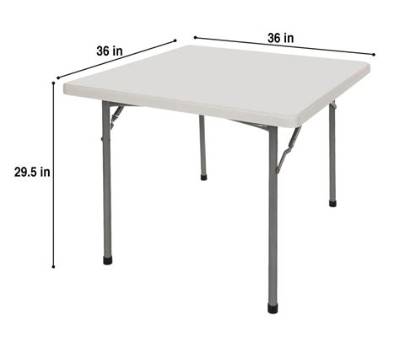 What Size Is a Folding Card Table?