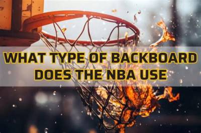 What Type of Backboard Does the Nba Use?